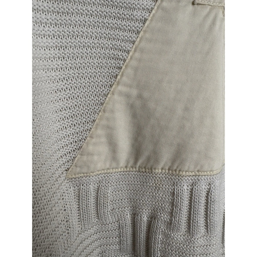 Vintage St. Croix Knits Landons 100% Fisherman Mercerized Cotton Cream Sweater - Picture 5 of 7